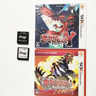 ニンテンドー3DS(ニンテンドー3DS)の3DS ポケットモンスター オメガルビー Y ブラック ホワイト(携帯用ゲームソフト)