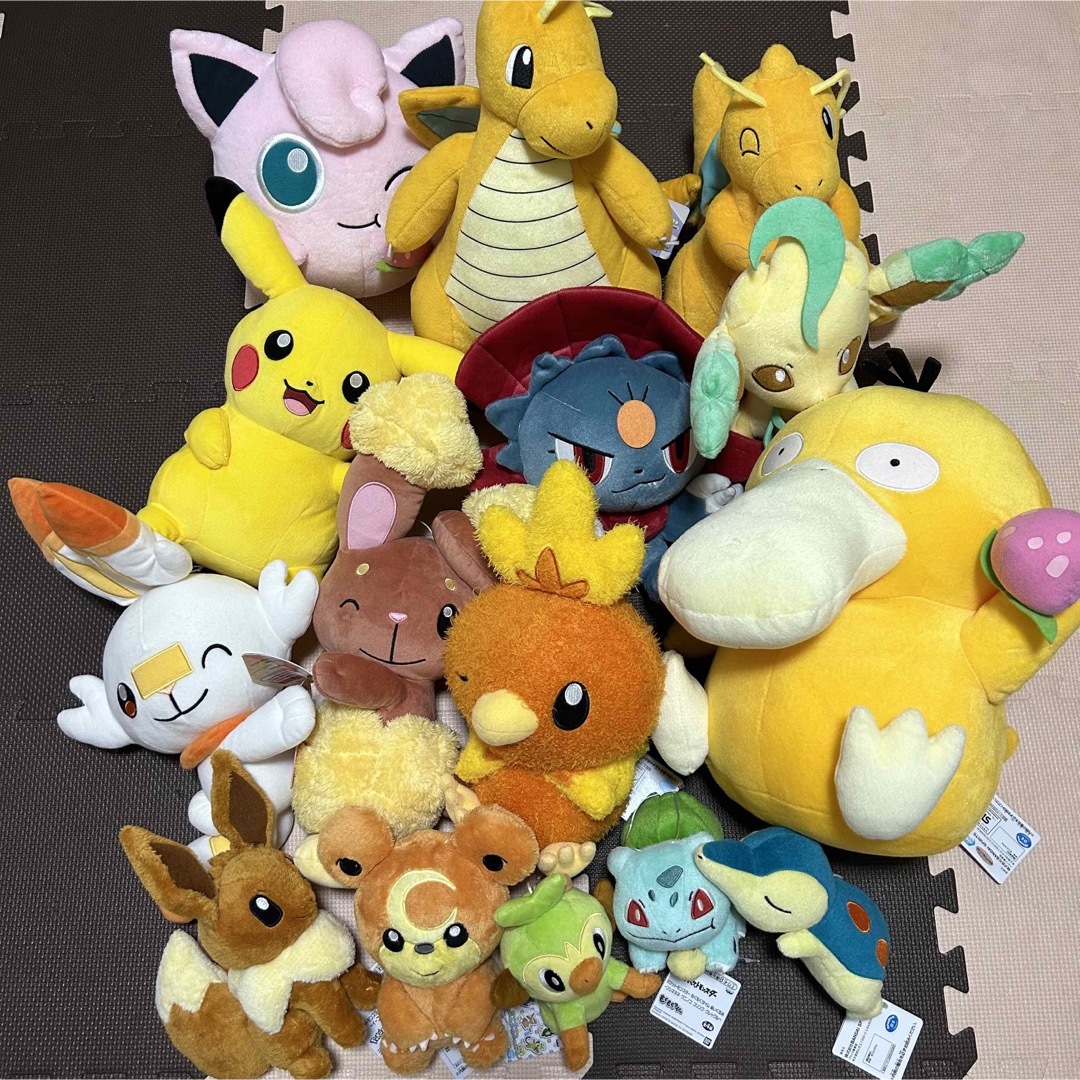 ポケモン - ポケモン ぬいぐるみ まとめ売りの通販 by ◡̈*｜ポケモン ...