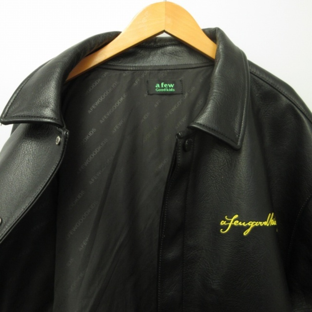 other - AFGK A FEW GOOD KIDS フェイクレザー スタジャン 黒 Mの通販
