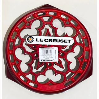 ルクルーゼ(LE CREUSET)の★新品★ルクルーゼ★ ラウンド トリベット チェリーレッド(食器)