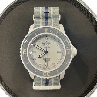 スウォッチ(swatch)のBlancpain × SWATCH アンタークティック オーシャン 白(腕時計(アナログ))