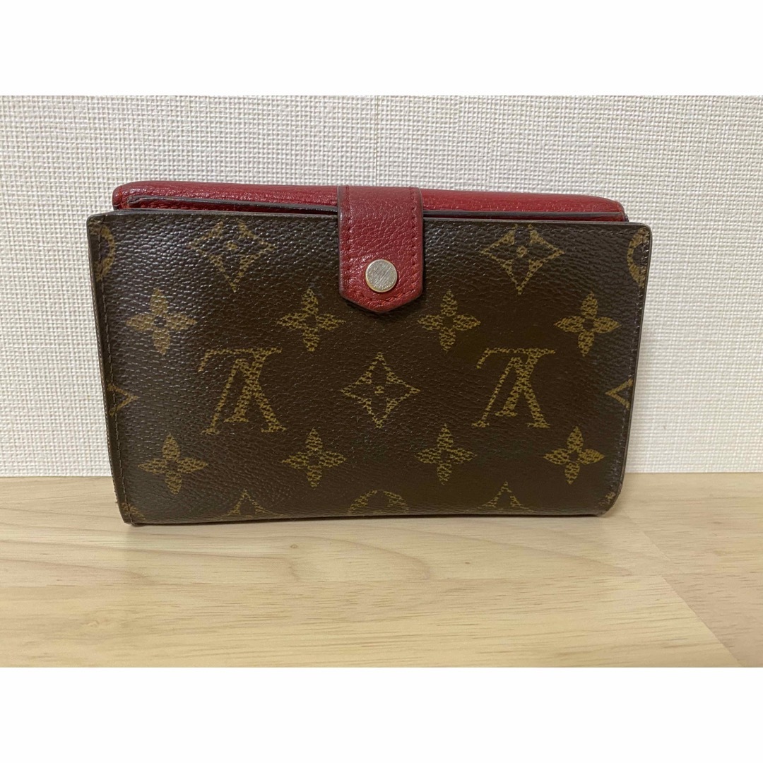 LOUIS VUITTON(ルイヴィトン)のルイヴィトン モノグラム ポルトフォイユ パラスコンパクト 折り財布　赤 レディースのファッション小物(財布)の商品写真