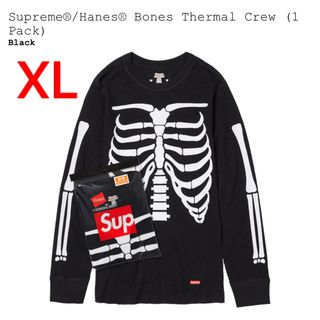 シュプリーム(Supreme)のSupreme / Hanes Bones Thermal Crew(Tシャツ/カットソー(七分/長袖))