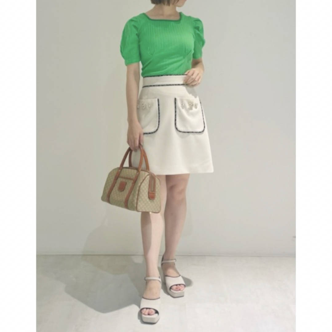 Lily Brown(リリーブラウン)のLily Brown / リリーブラウン フロントポケットミニスカート レディースのスカート(ミニスカート)の商品写真