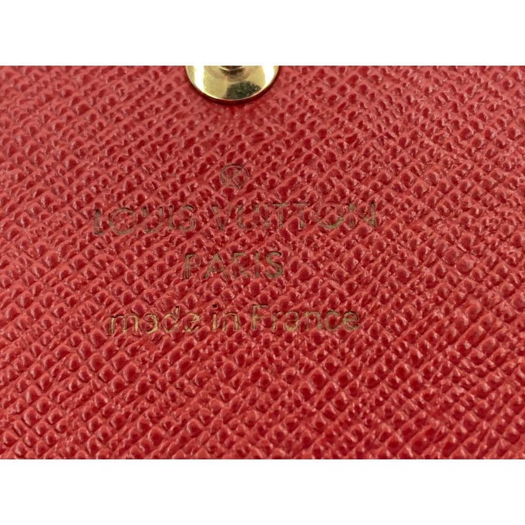 〇〇LOUIS VUITTON ルイヴィトン モノグラム ポルトフォイユ サラ レティーロ 二つ折り長財布 M61184 レッド 3