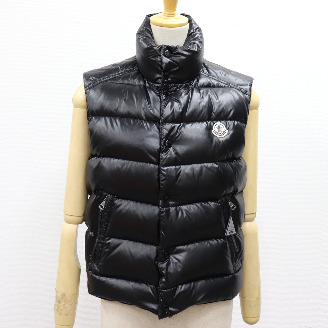 IT74OA4WPF5E 美品 国内正規品 MONCLER モンクレール TIB ダウンベスト アウター トップス ブラック 黒 メンズ サイズ0 |  フリマアプリ ラクマ