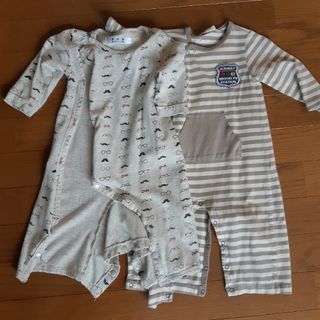 ベビーギャップ(babyGAP)のロンパース2枚セット(ロンパース)