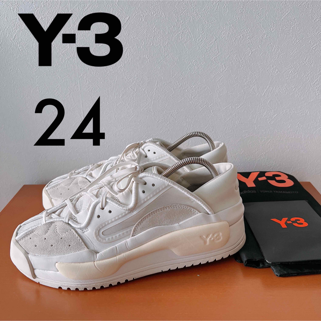 Y-3 SUKUI スニーカー レディース ブラック 24cm