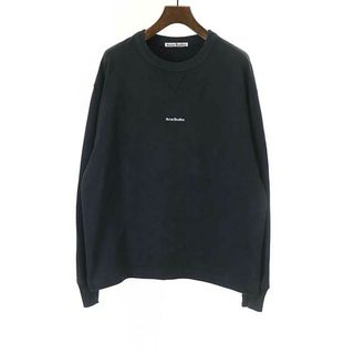 新品 Acne Studios リバースロゴ  スウェット 水色 xs