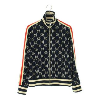 GUCCIグッチGGジャガードコットンテクニカルトラックジャケットブルゾンXS-