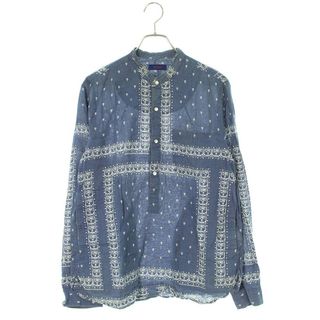 Z) 美品 アンダーカバー 14AW PO オンブレチェックシャツ size:3