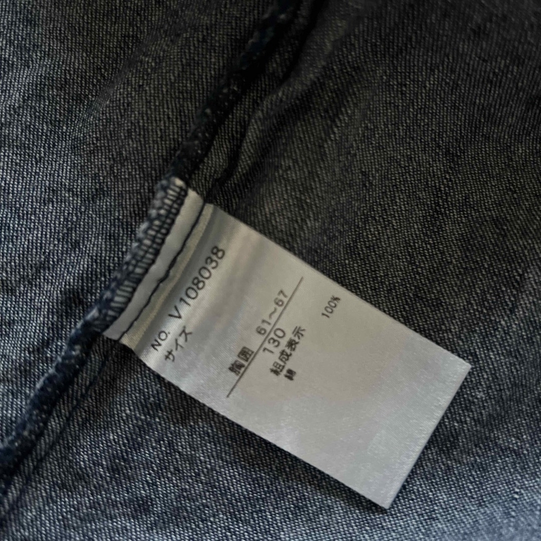 F.O.Factory(エフオーファクトリー)のデニムシャツ　130 キッズ/ベビー/マタニティのキッズ服男の子用(90cm~)(その他)の商品写真