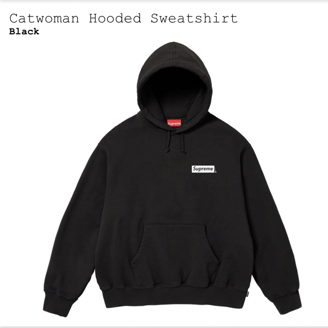 新品supreme23FW Cutwoman Hooded Sweatshirt