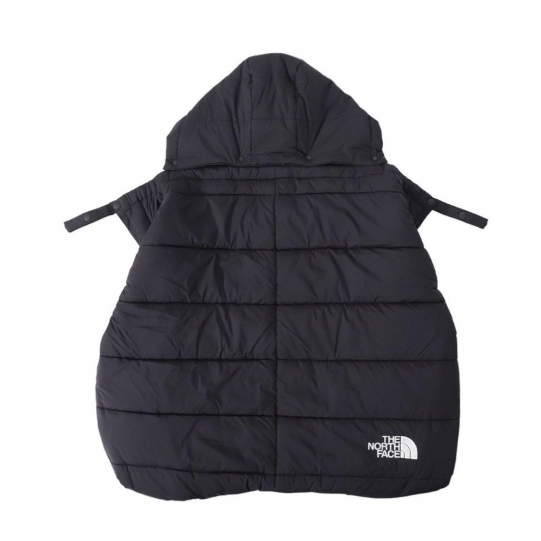 THE NORTH FACE(ザノースフェイス)の【ベビー用品】ノースフェイス シェルブランケット　ブラック キッズ/ベビー/マタニティの外出/移動用品(ベビーカー用アクセサリー)の商品写真