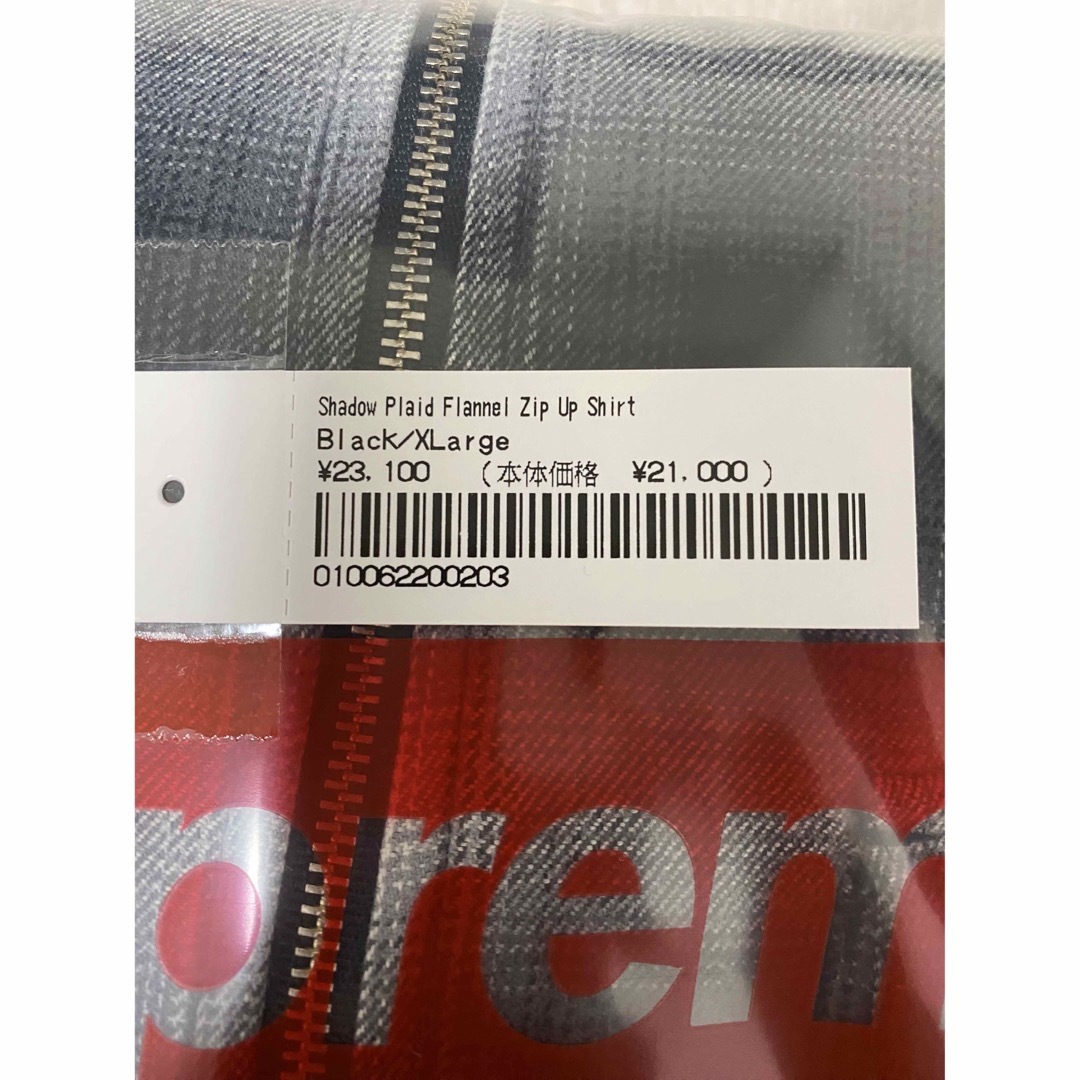 Supreme - supreme shadow plaid flannel zip up キムタクの通販 by 二