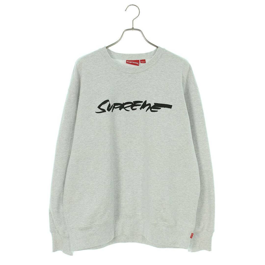 シュプリーム  20AW  Futura Logo Crewneck フューチュラロゴクルーネックスウェット メンズ L