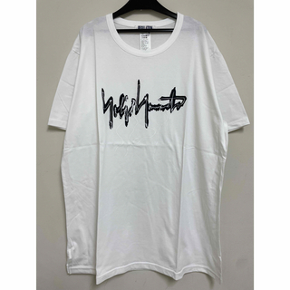 ヨウジヤマモト(Yohji Yamamoto)のH1806 ヨウジヤマモト POUR HOMME フロントロゴTシャツ(Tシャツ/カットソー(半袖/袖なし))