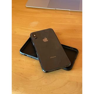 アイフォーン(iPhone)のiPhoneXS スペースグレー　中古(スマートフォン本体)