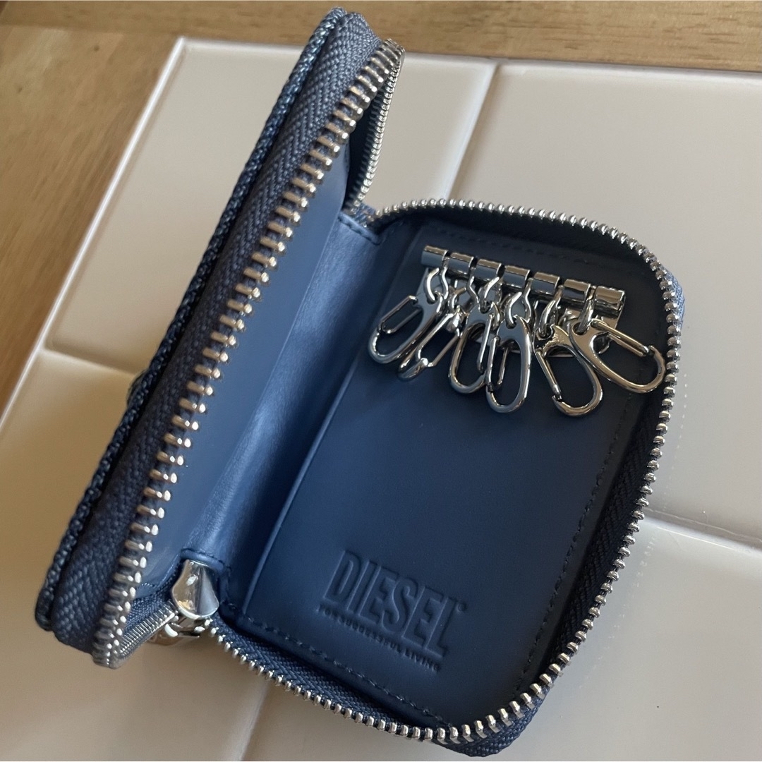 DIESEL(ディーゼル)の【パタリエ様専用です】ディーゼル DIESEL キーケース　カードケース　デニム メンズのファッション小物(キーケース)の商品写真