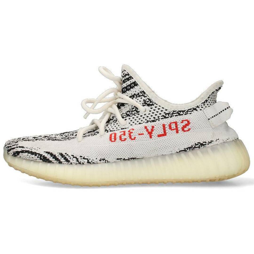 アディダス カニエウエスト YEEZY BOOST 350 V2 ZEBRA CP9654 イージーブーストゼブラスニーカー メンズ 26cm |  フリマアプリ ラクマ