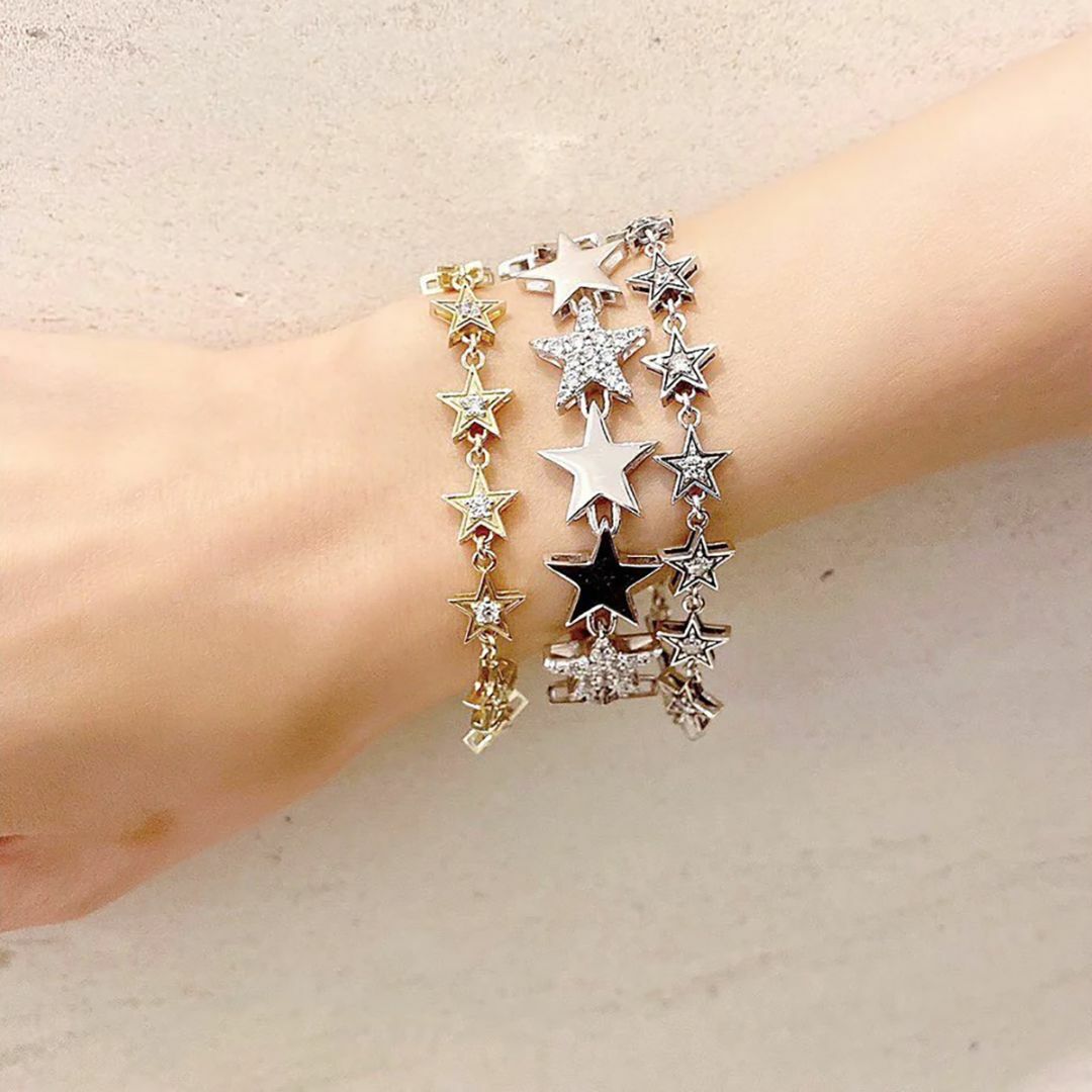 Justin Davis - 定価18.2万☆Justin Davis ジルコニア装飾スター Justin Davis - 定価18.2万☆Justin Davis ジルコニア装飾スター
