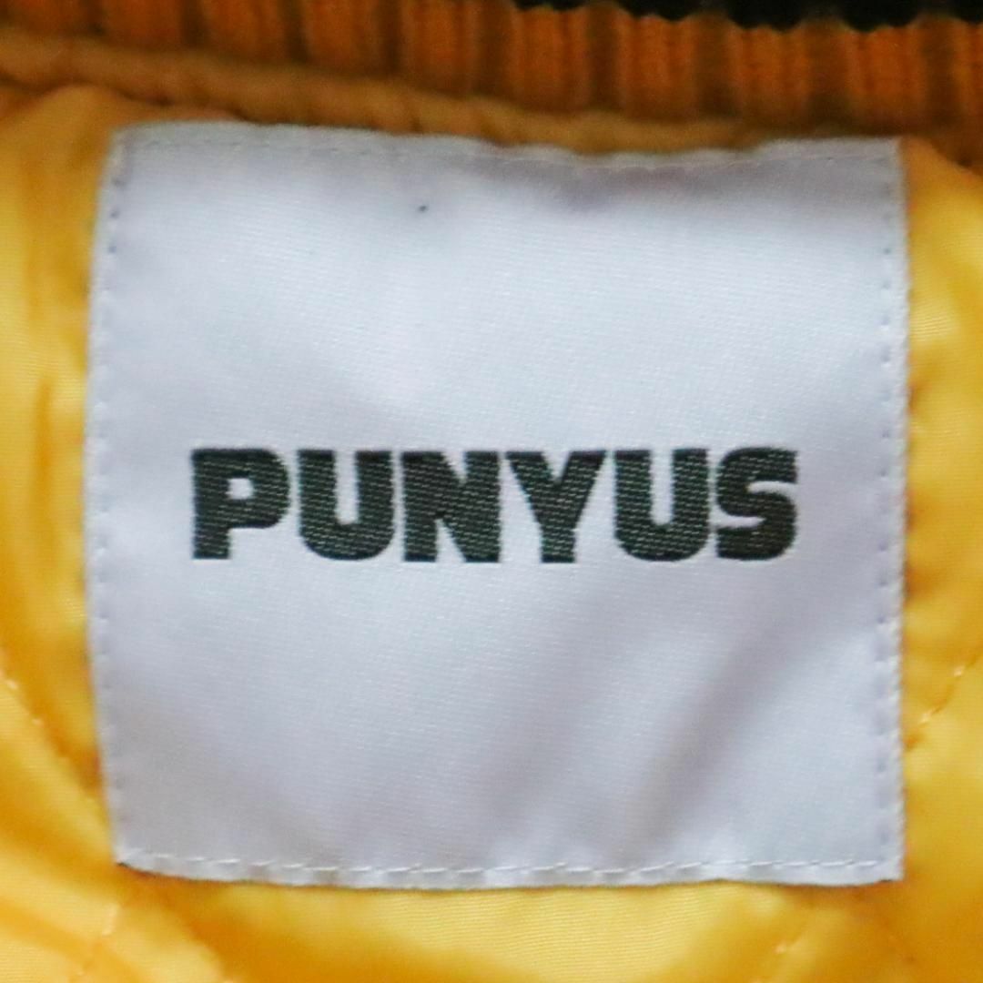 PUNYUS(プニュズ)の【新品】PUNYUS プニュズ ブラックパンサースタジャン ブルゾン イエロー レディースのジャケット/アウター(スタジャン)の商品写真