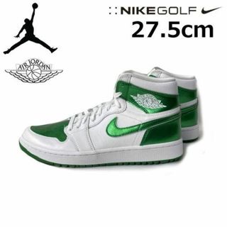 ナイキ(NIKE)のナイキ ゴルフシューズ DQ0660-130(27.5cm)白 緑 180426(シューズ)