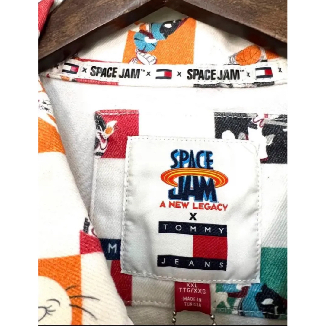 TOMMY JEANS - 【新品未使用品】tommy jeans spacejam コラボデニム