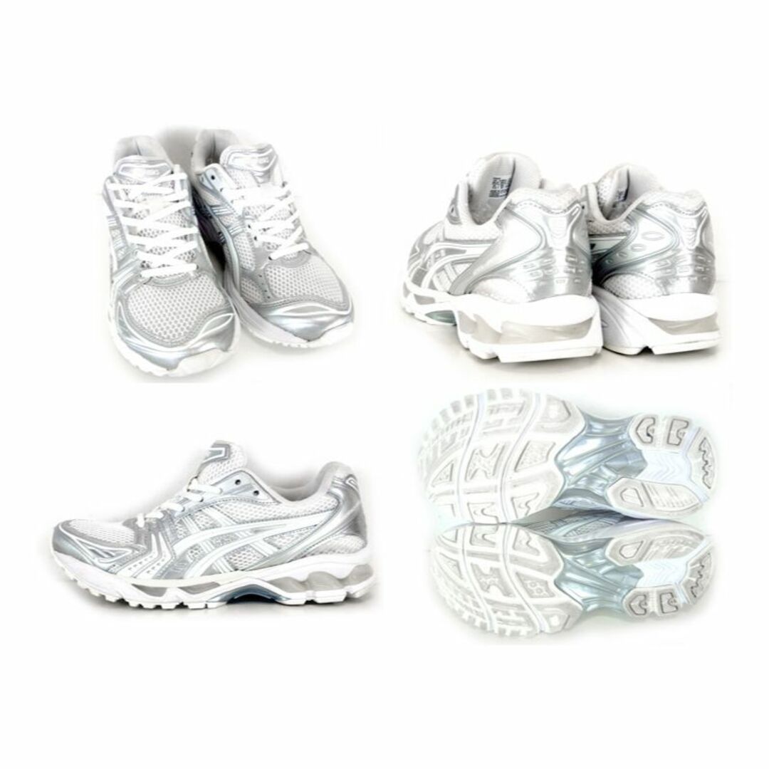 asics(アシックス)のアシックス asics × ジョウンド JJJJound ■ 【 GEL Kayano 14 White 1201A457 100 】 ゲルカヤノ 14 ホワイト グレー スニーカー　f19258 メンズの靴/シューズ(スニーカー)の商品写真