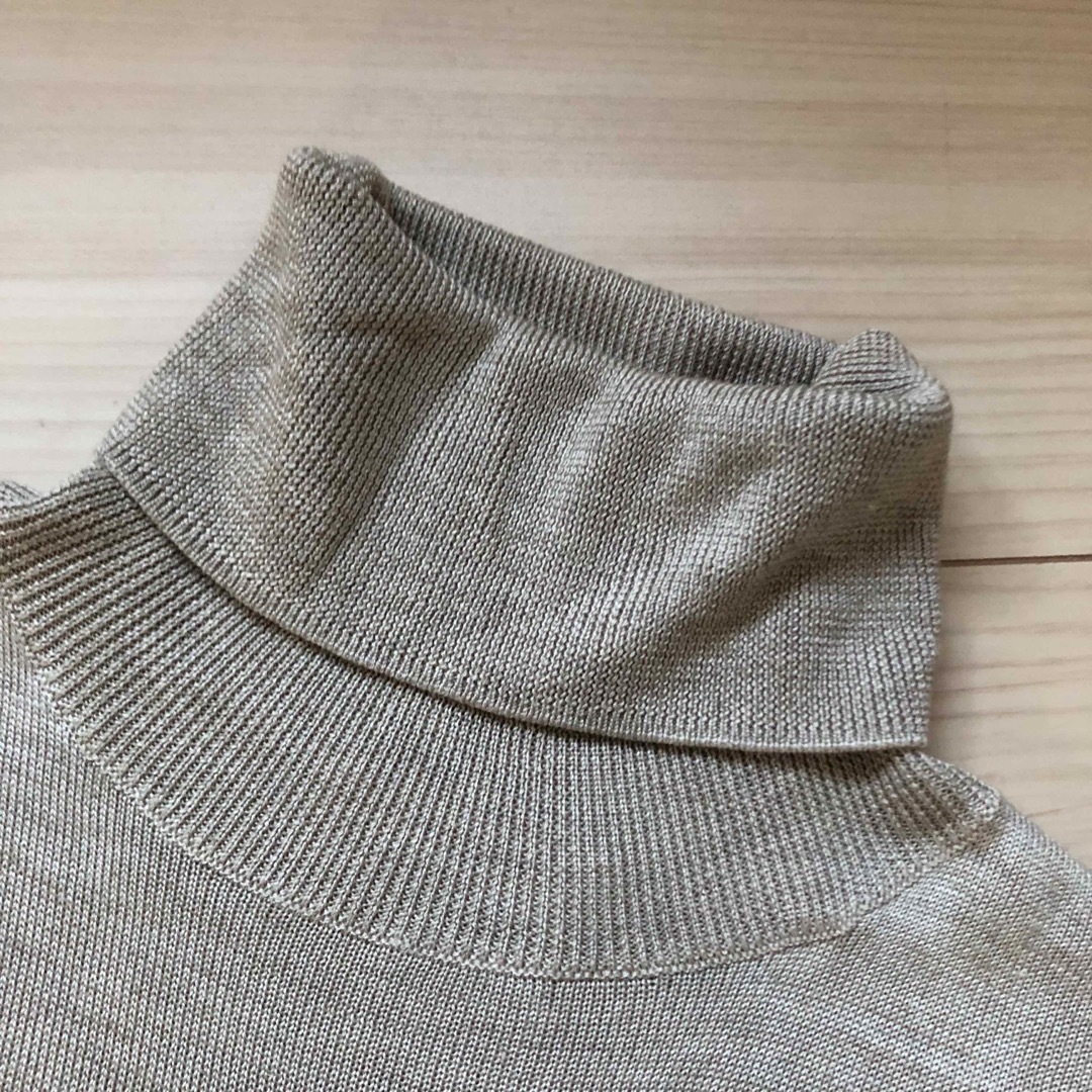 silk cashmere high neck knit op 2