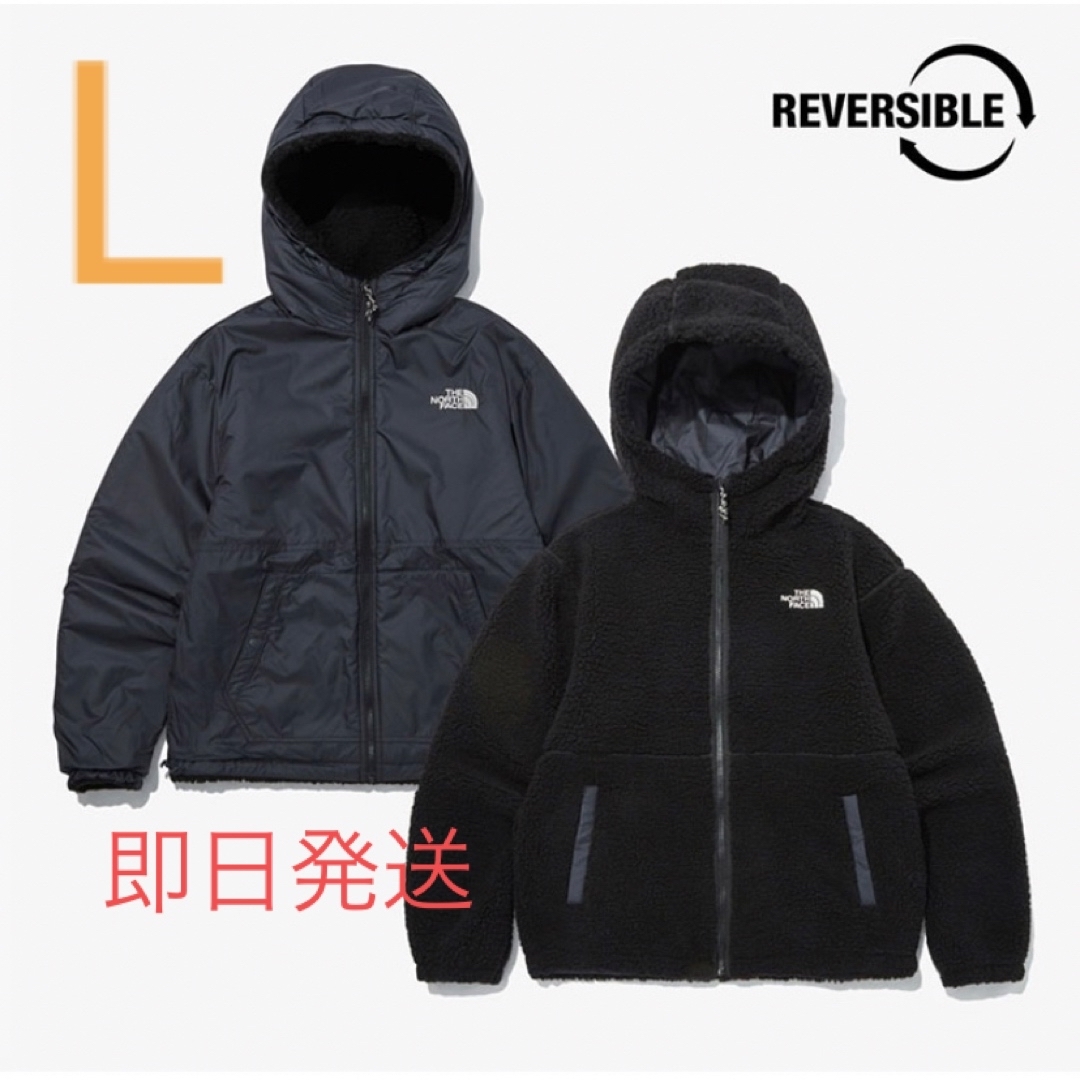 新品タグ付ノースフェイスPLAY GREEN RVS FLEECE HOODIEジャケット/アウター