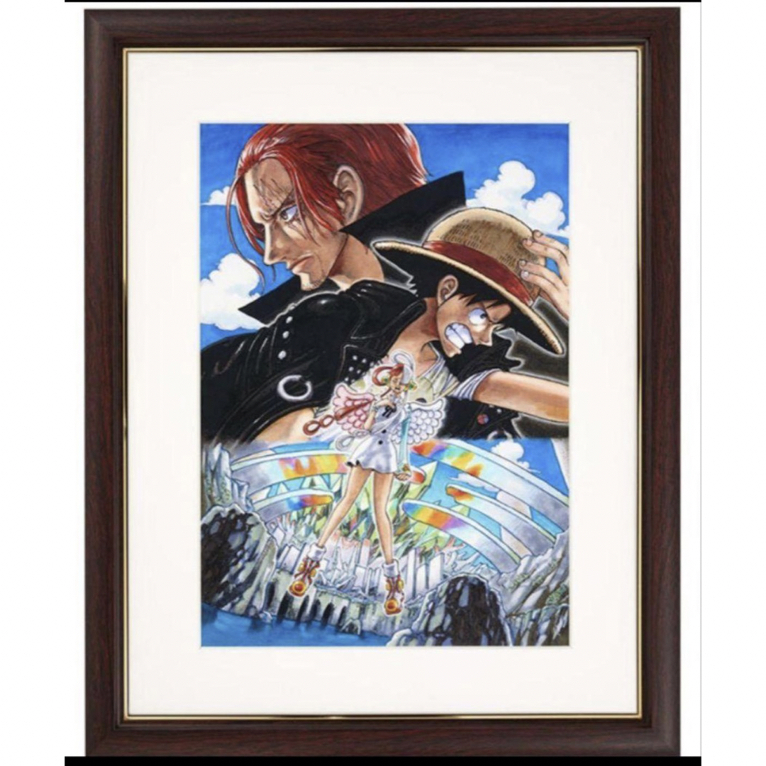 尾田栄一郎ジャンプフェスタ one piece  額装高精細複製原画　【受注生産品】