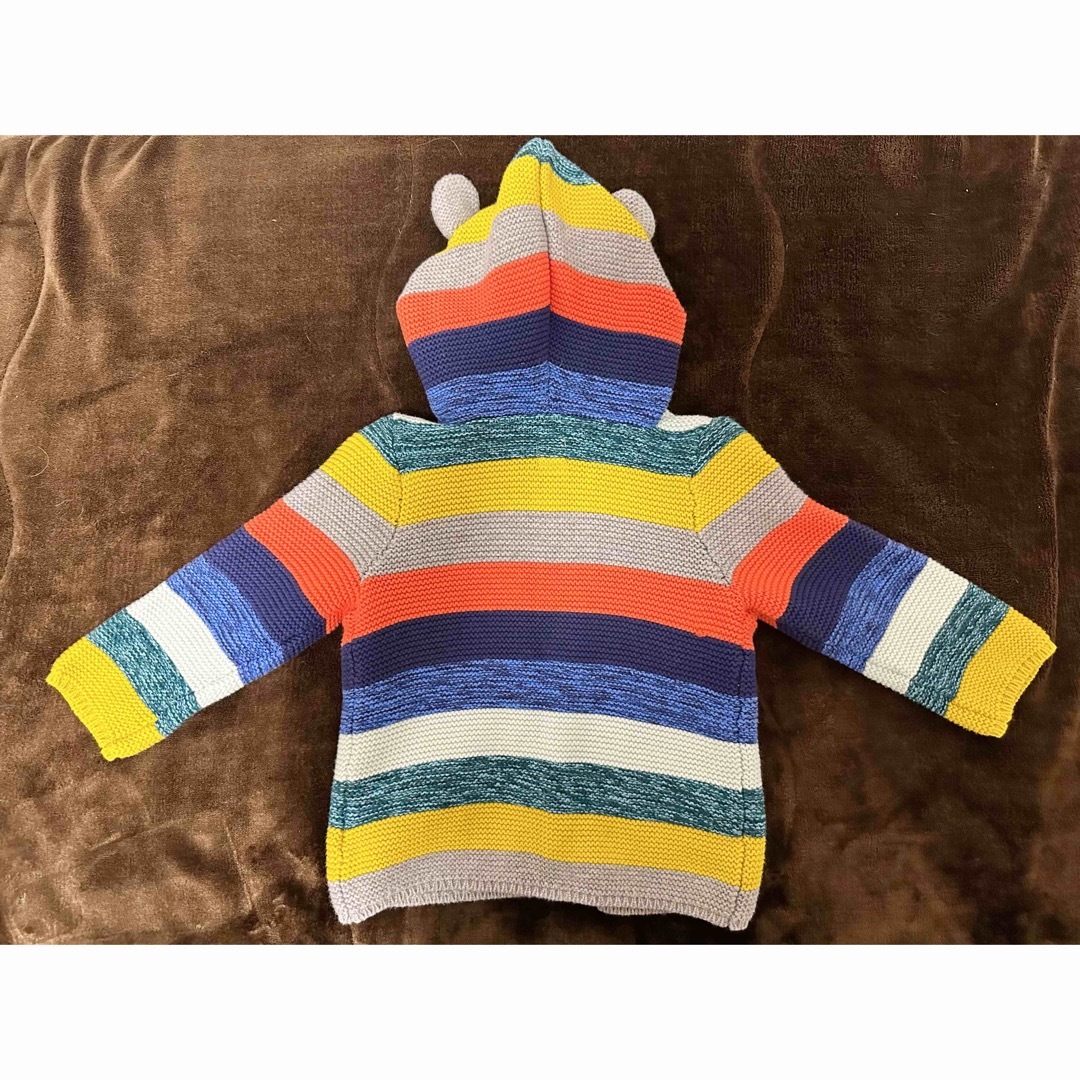 【美品】baby GAP カーディガン　カラフル キッズ/ベビー/マタニティのベビー服(~85cm)(カーディガン/ボレロ)の商品写真