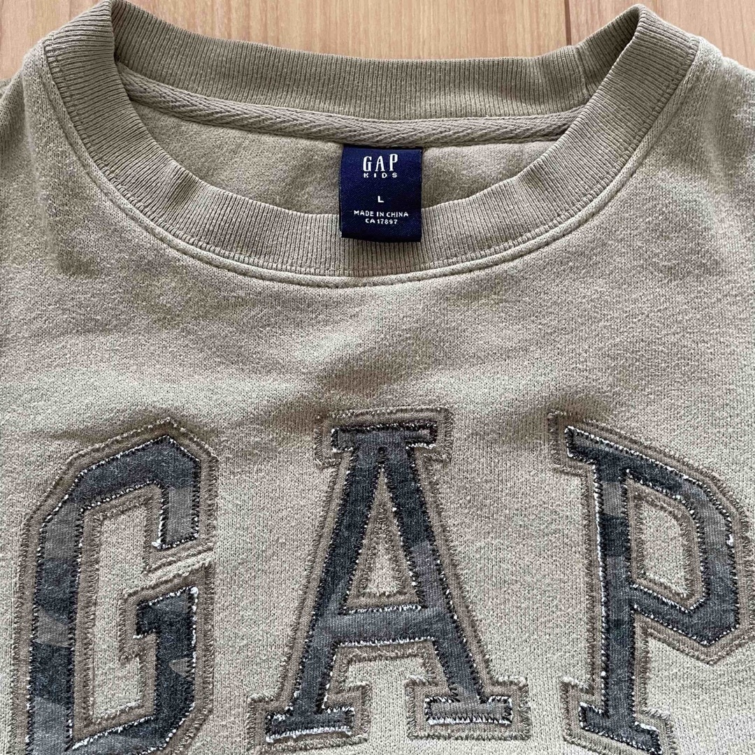 GAP(ギャップ)の★りかきち2576様専用★トレーナー2着セット・裏起毛・あったか・150 キッズ/ベビー/マタニティのキッズ服男の子用(90cm~)(Tシャツ/カットソー)の商品写真