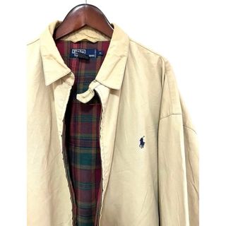 ラルフローレン(Ralph Lauren)の【希少】90's Ralph lauren  ドリズラージャケット　ベージュ(ブルゾン)