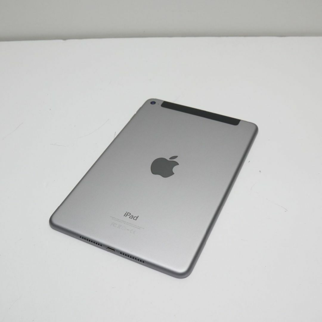 超美品 SIMフリー iPad mini 4 128GB グレイ