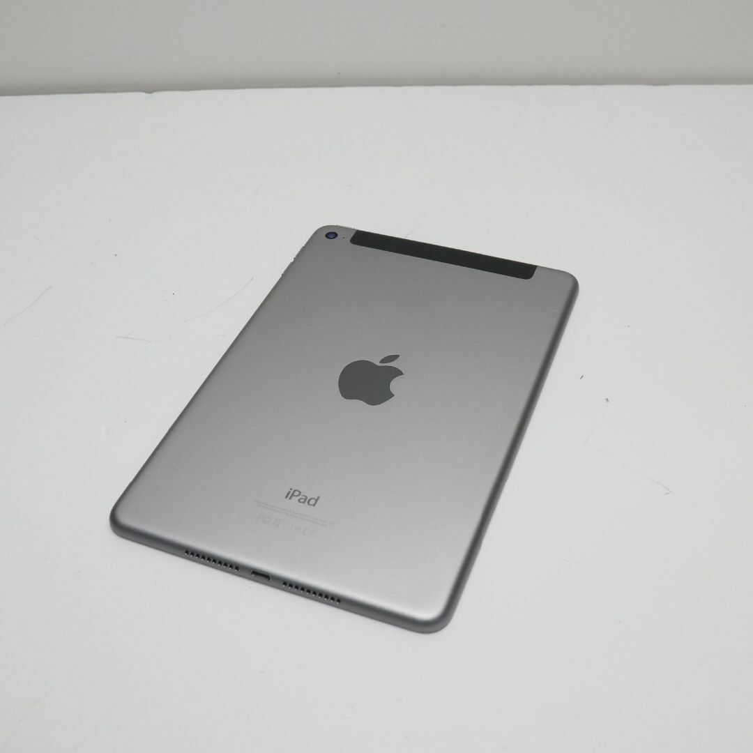 Apple(アップル)の超美品 SIMフリー iPad mini 4 128GB グレイ  M888 スマホ/家電/カメラのPC/タブレット(タブレット)の商品写真