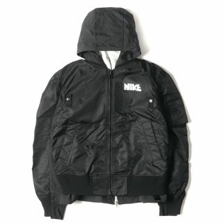 ナイキ ACRONYM 21AW ジャケット 切替 袖デザイン L 白 黒 茶