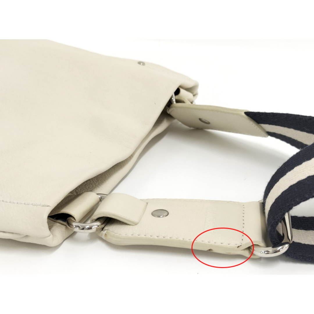 Bally - BALLY ショルダーバッグ レザー ホワイトの通販 by Bally - BALLY ショルダーバッグ レザー ホワイトの通販 by