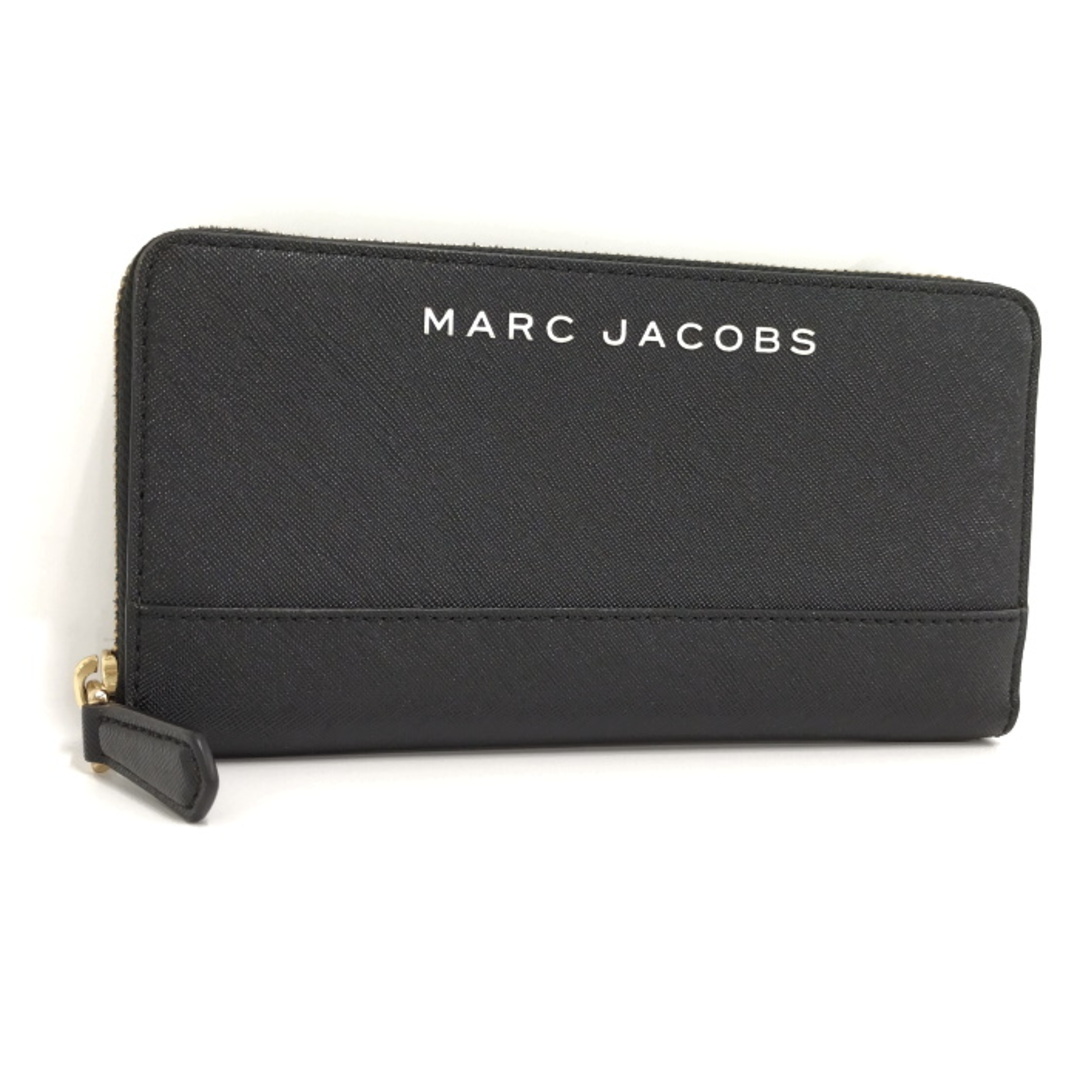 MARC JACOBS(マークジェイコブス)のMARC JACOBS ラウンドファスナー 長財布 レザー ブラック レディースのファッション小物(財布)の商品写真