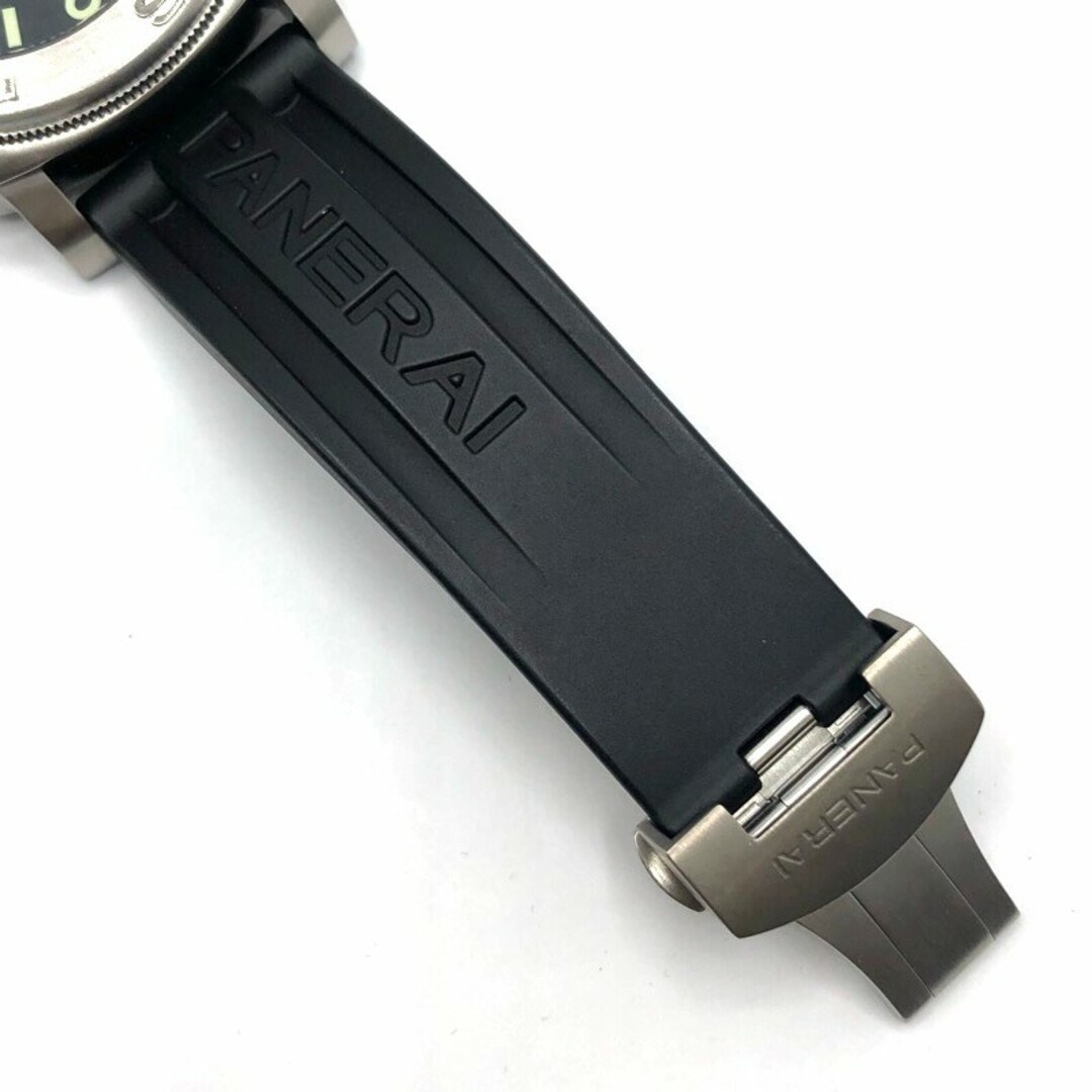 パネライ PANERAI ルミノール　アートクス　GMT PAM00186 ブラック SS メンズ 腕時計