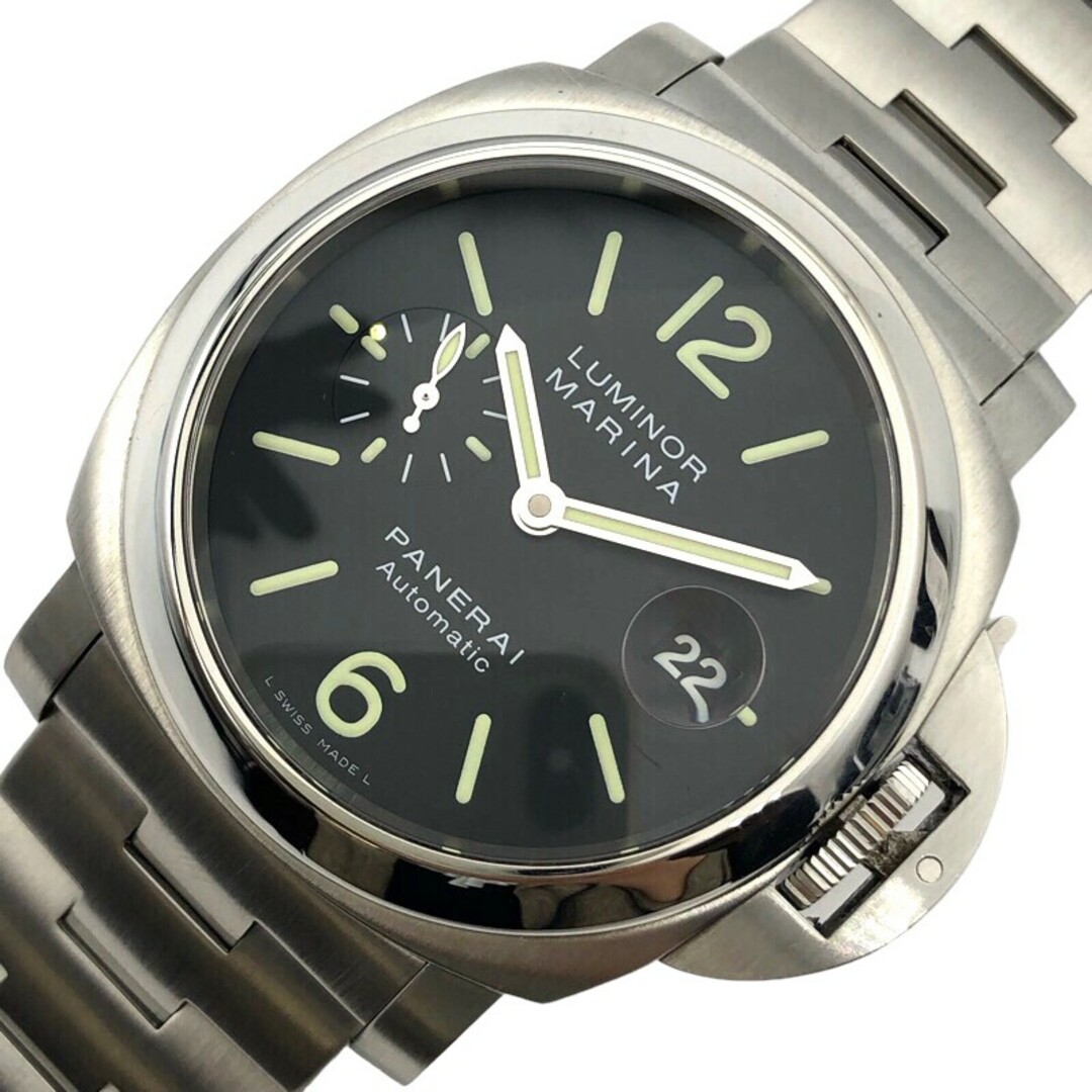 パネライ PANERAI ルミノール　マリーナ PAM00299 ブラック SS メンズ 腕時計