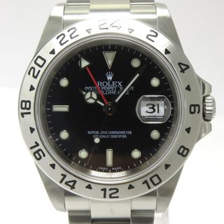 ロレックス(ROLEX)のROLEX エクスプローラー2 自動巻き SS ブラック文字盤 Z番 16570(腕時計(アナログ))