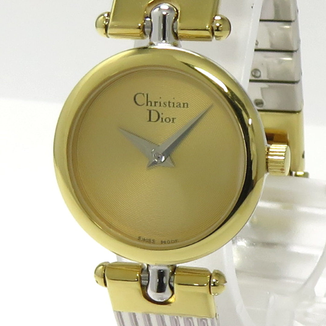 Christian Dior(クリスチャンディオール)のChristian Dior レディース 腕時計 ラウンドフェイス コンビ GP レディースのファッション小物(腕時計)の商品写真