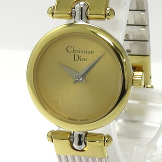 クリスチャンディオール(Christian Dior)のChristian Dior レディース 腕時計 ラウンドフェイス コンビ GP(腕時計)