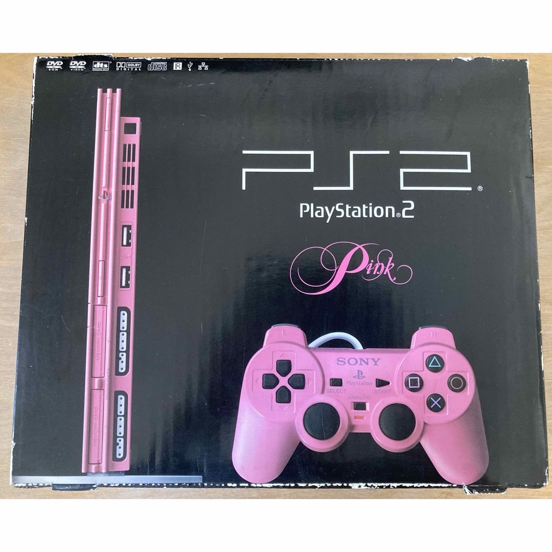 【美品 希少品】プレイステーション2 PINK SCPH-77000 PK