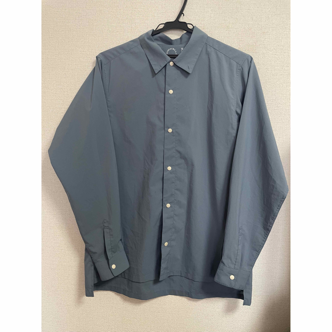 山と道 / UL Shirt / storm gray / Lサイズ-