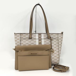 マイケルコース(Michael Kors)のMICHAEL KORS トートバッグ キンバリー 3IN1 レザー ベージュ(トートバッグ)