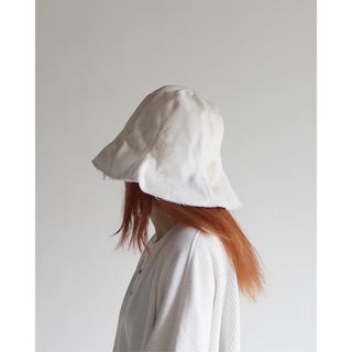 アンユーズド(UNUSED)のANCELLM 23SS DENIM TULIP HATハット 帽子 デニム(ハット)