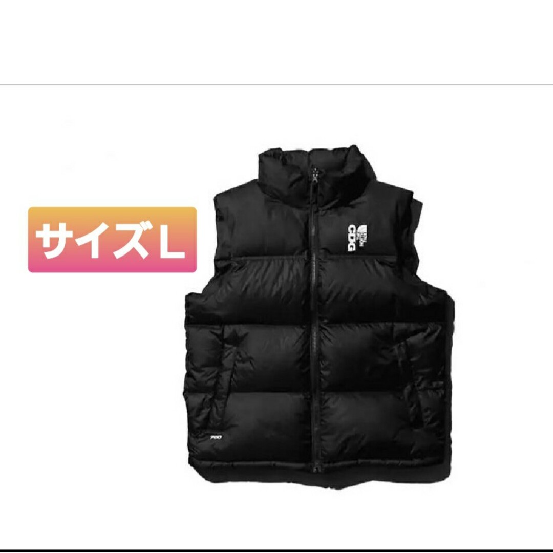 The North Face x CDG Nuptse Vest "Black" メンズのジャケット/アウター(ダウンベスト)の商品写真